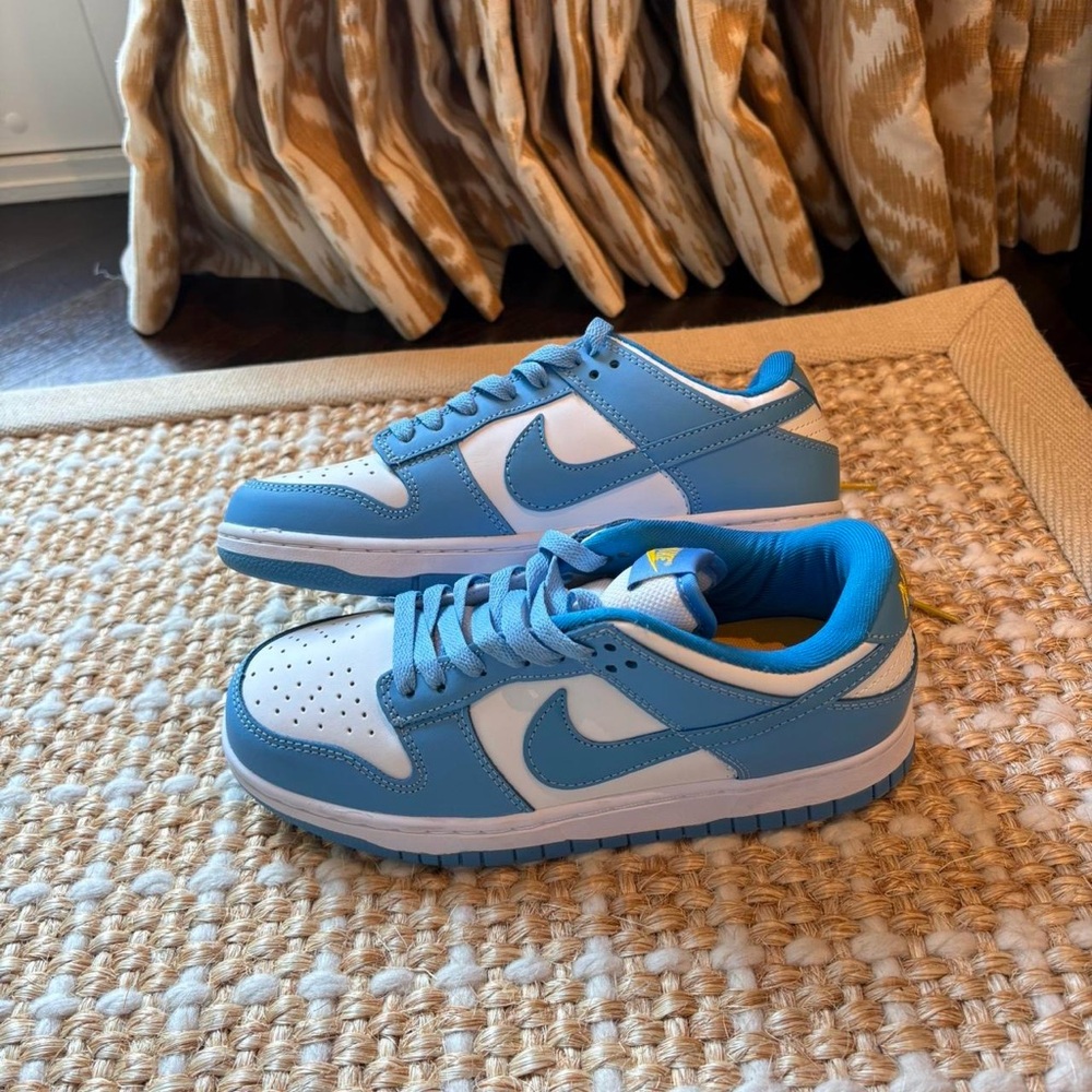Nike Vibrant Blue and White Sneakers